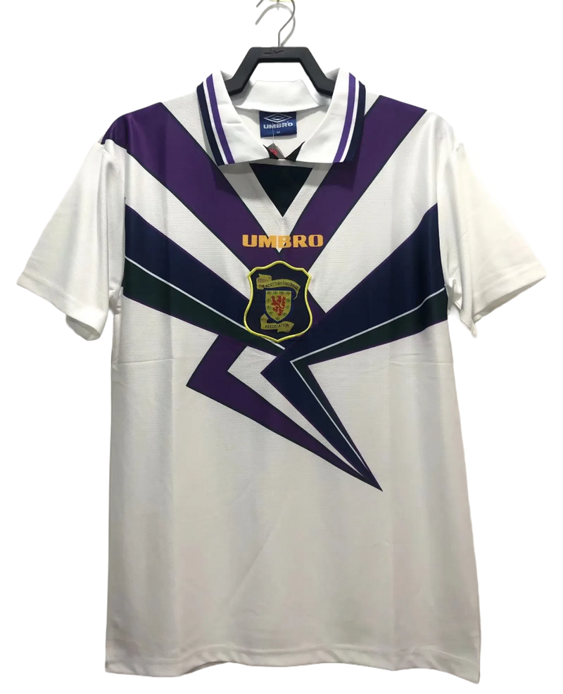 Camisola Escócia 94/96 II Away - Versão Retrô