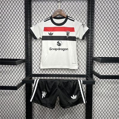 Manchester United Alternativa Kit Criança 24-25