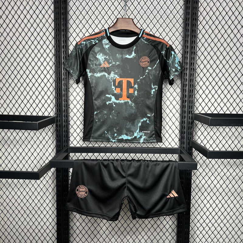 Bayern Munique Secundária Kit Criança 24-25