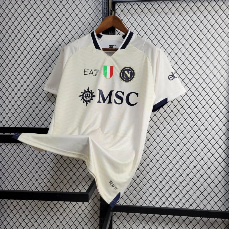 CAMISA DO NAPOLI 24/25 BEGE
