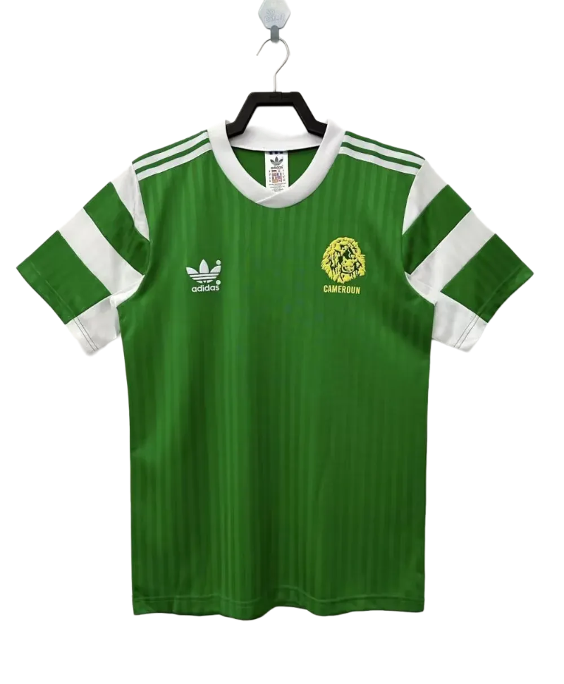 Camisola Camarões 1990 I Home - Versão Retrô