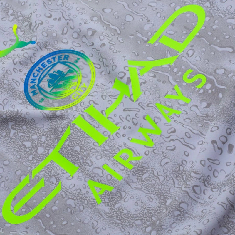 Camisola 3 do Manchester City 2025/26 Autêntica Home - Versão Adepto