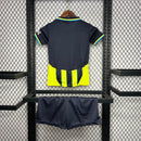 Manchester City Secundária Kit Criança 24-25