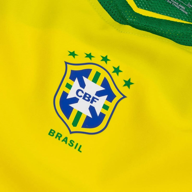 Camisola titular do Brasil 2004 reedição Home - Versão Adepto
