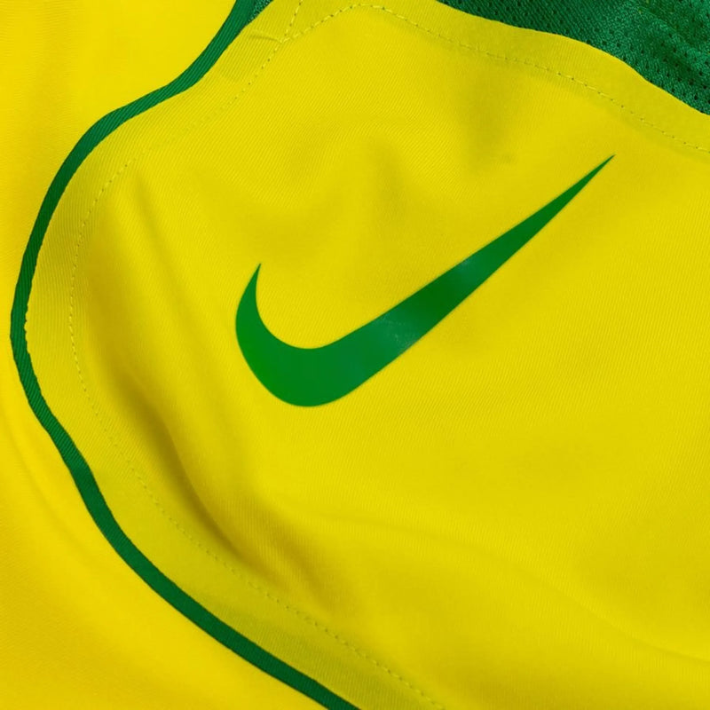 Camisola titular do Brasil 2004 reedição Home - Versão Adepto