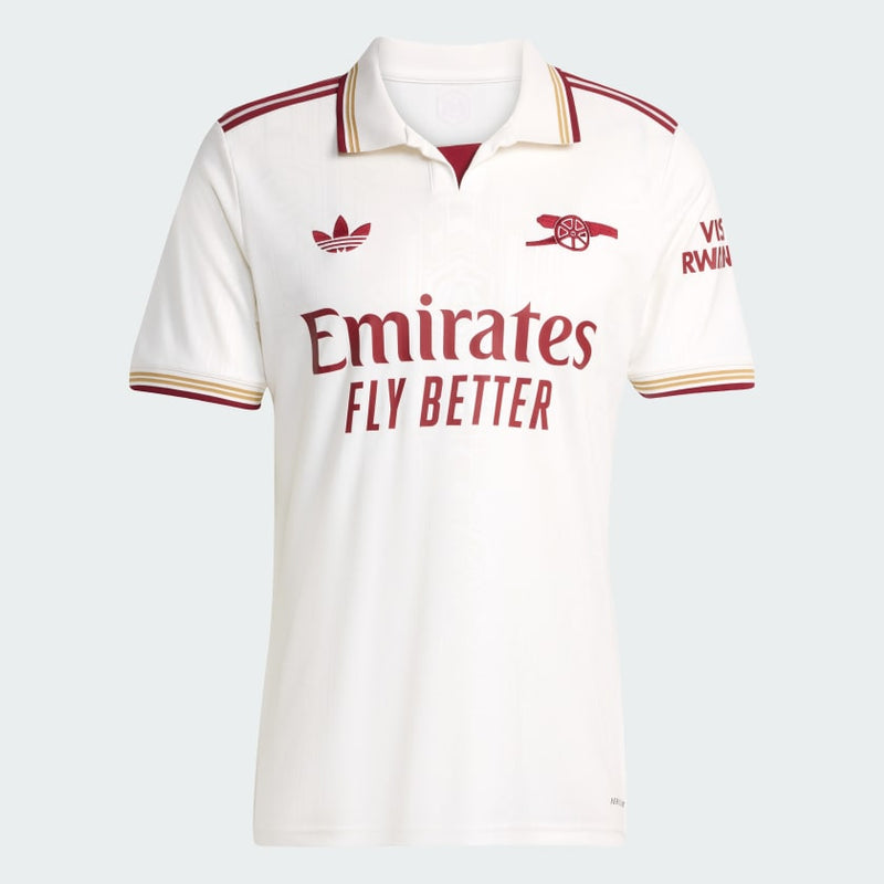 Camisola do Terceiro Equipamento 25/26 do Arsenal - Versão Adepto