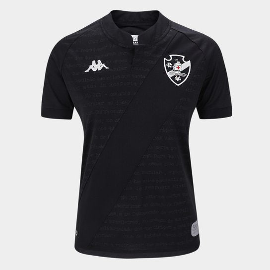 Camisola Vasco 24/25 Ill Home - Versão Adepto Vasco III 24/25 s/n Masculina - Preto