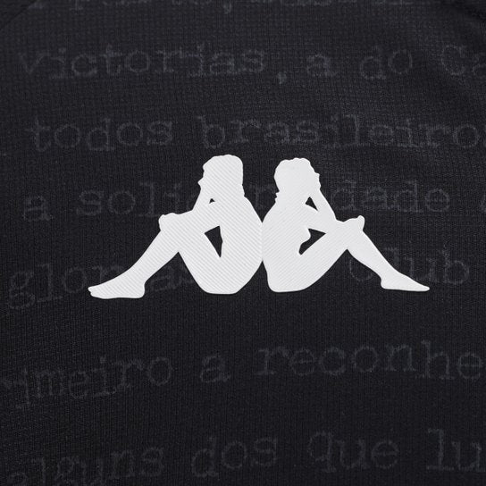 Camisola Vasco 24/25 Ill Home - Versão Adepto Vasco III 24/25 s/n Masculina - Preto