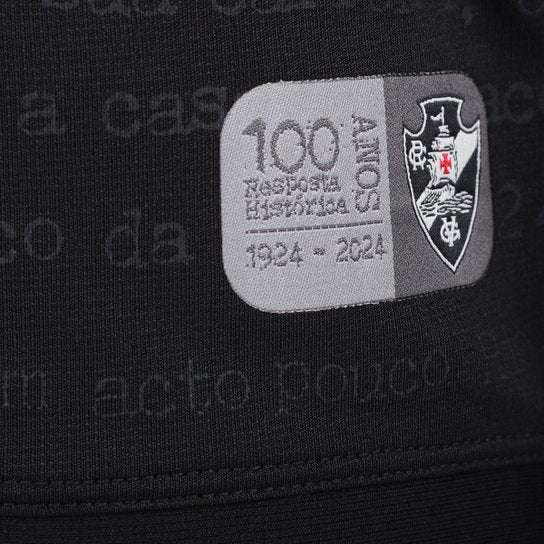 Camisola Vasco 24/25 Ill Home - Versão Adepto Vasco III 24/25 s/n Masculina - Preto