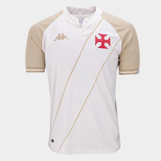 Camisola Vasco 24/25 lII Away  Beje - Versão Adepto