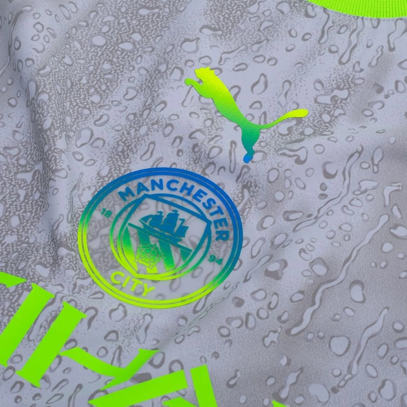 Camisola 3 do Manchester City 2025/26 Autêntica Home - Versão Adepto