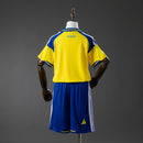 Sweden 2026 Home Kids Kit Jersey Size Size 3-13 anos