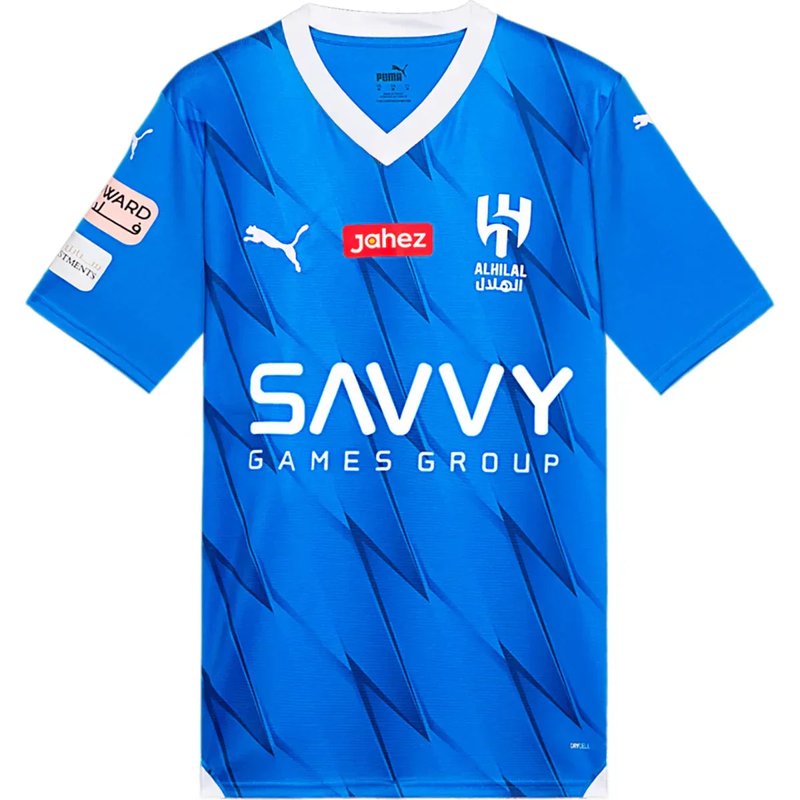 Camisola Al Hilal SFC 23/24 I Home - Versão Adepto