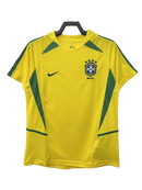Camisola Brasil 2002 I Home - Versão Retrô