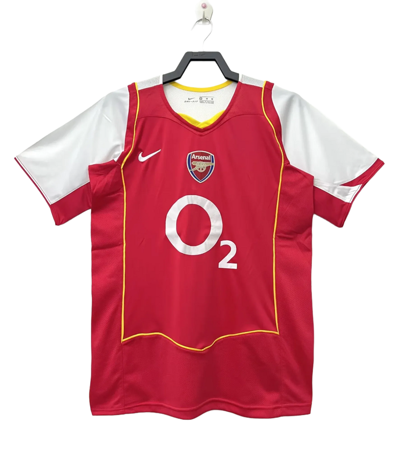 Camisola Arsenal 04/05 I Home - Versão Retrô