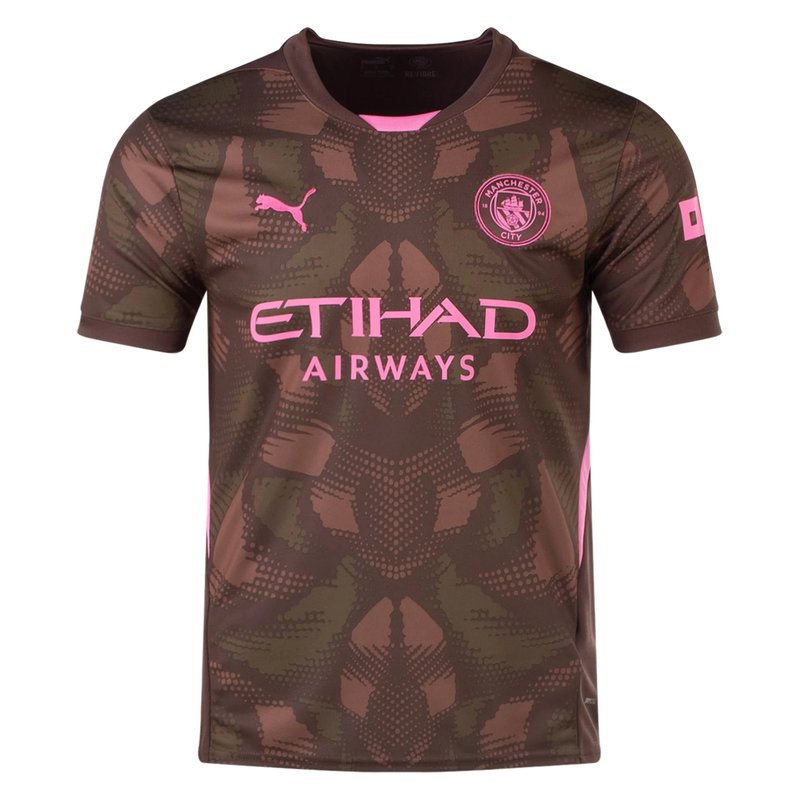 Camisola Manchester City 24/25 Goleiro Marrom - Versão Adepto