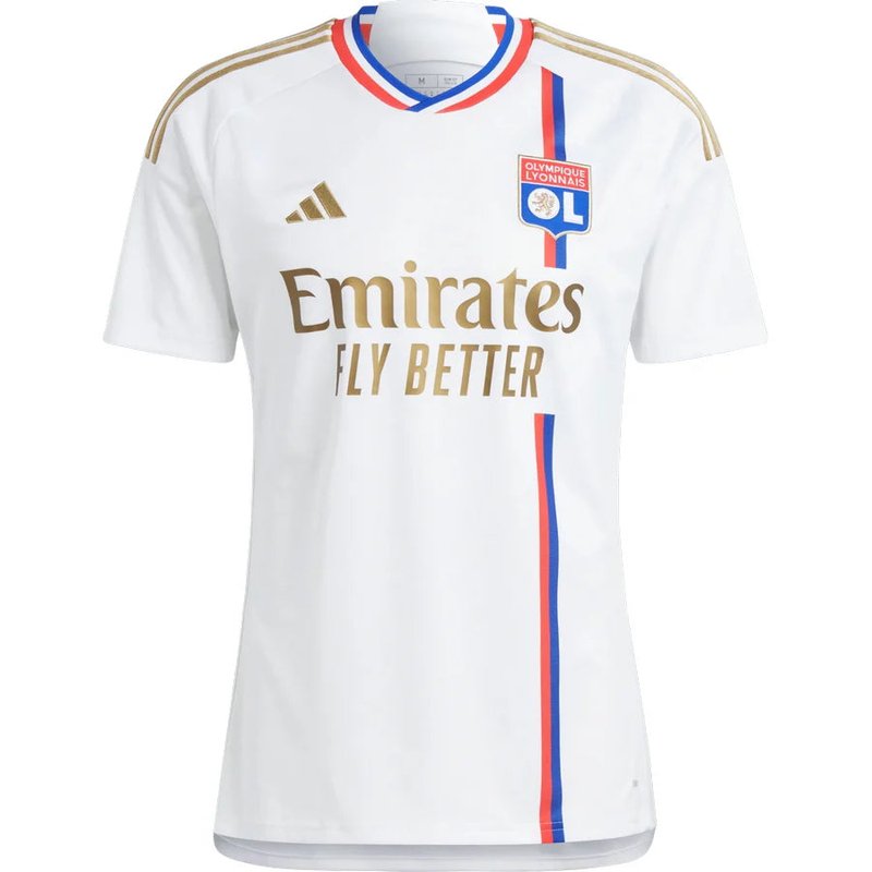 Camisola Olympique Lyon 23/24 I Home - Versão Adepto