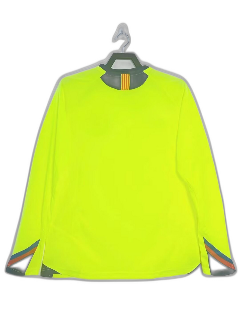 Camisola Barcelona 05/06 II Away - Versão Retrô Manga Longa