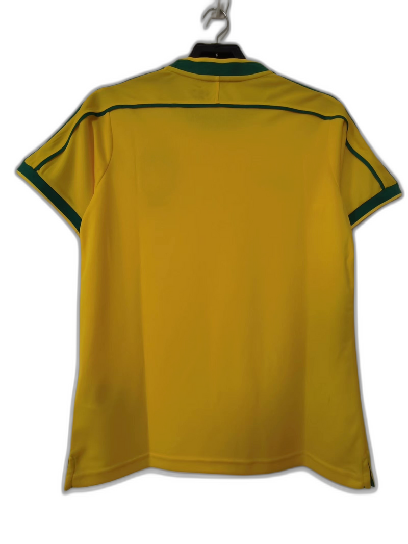 Camisola Brasil 1998 I Home - Versão Retrô
