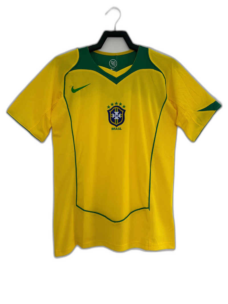 Camisola Brasil 2004 I Home - Versão Retrô