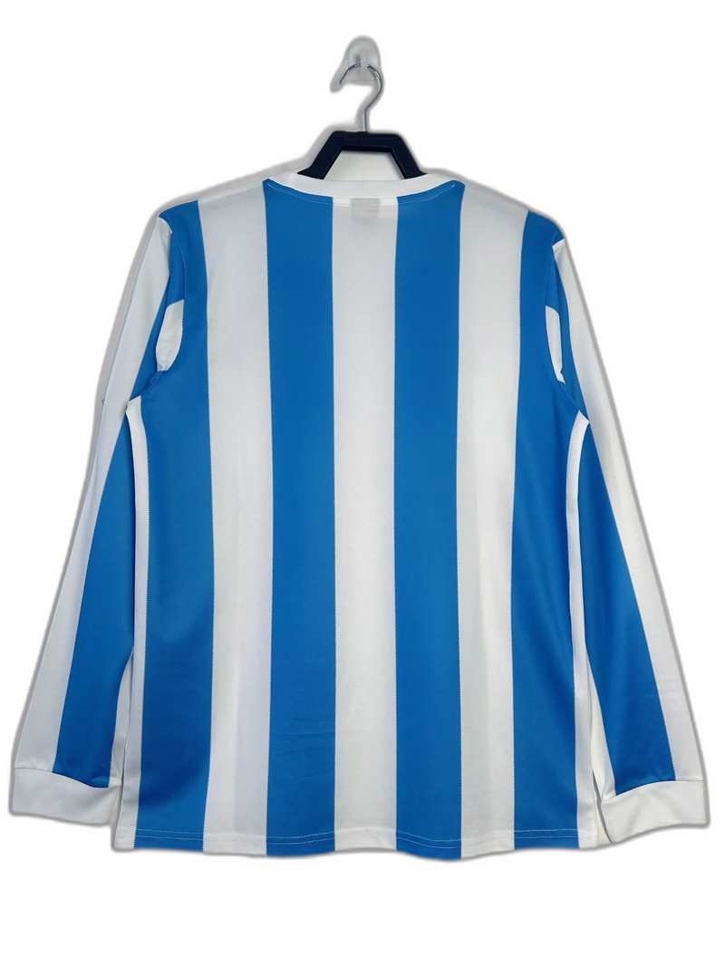 Camisola Argentina 1986 I Home - Versão Retrô Manga Longa