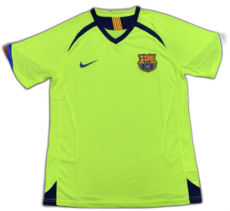 Camisola Barcelona 05/06 II Away - Versão Retrô