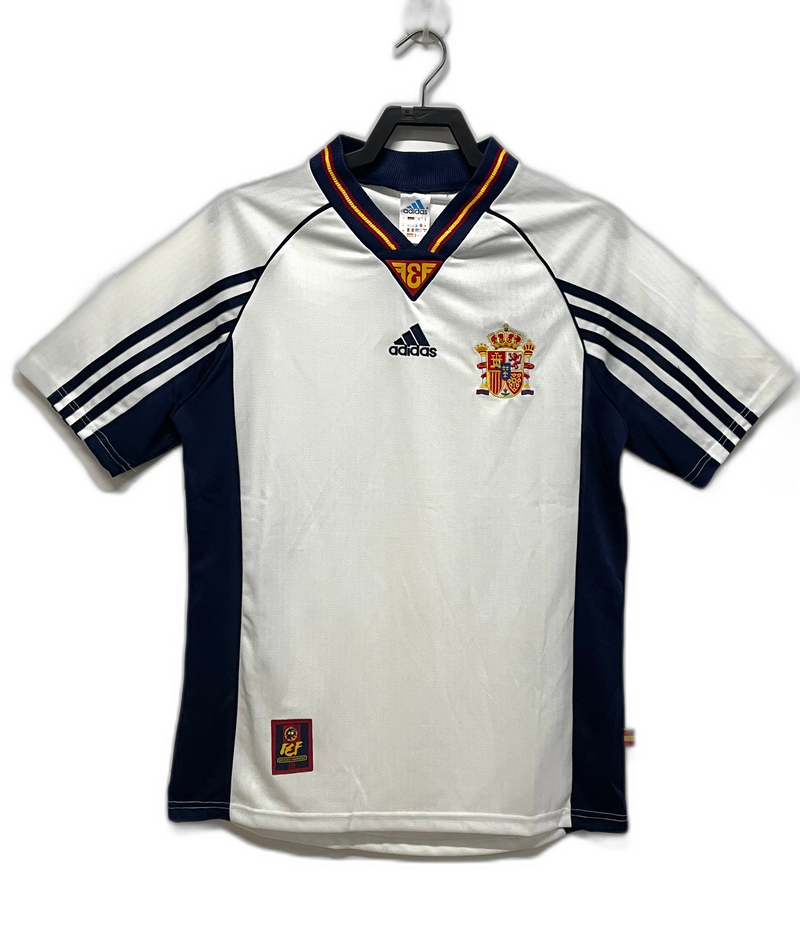 Camisola Espanha 1998 II Away - Versão Retrô