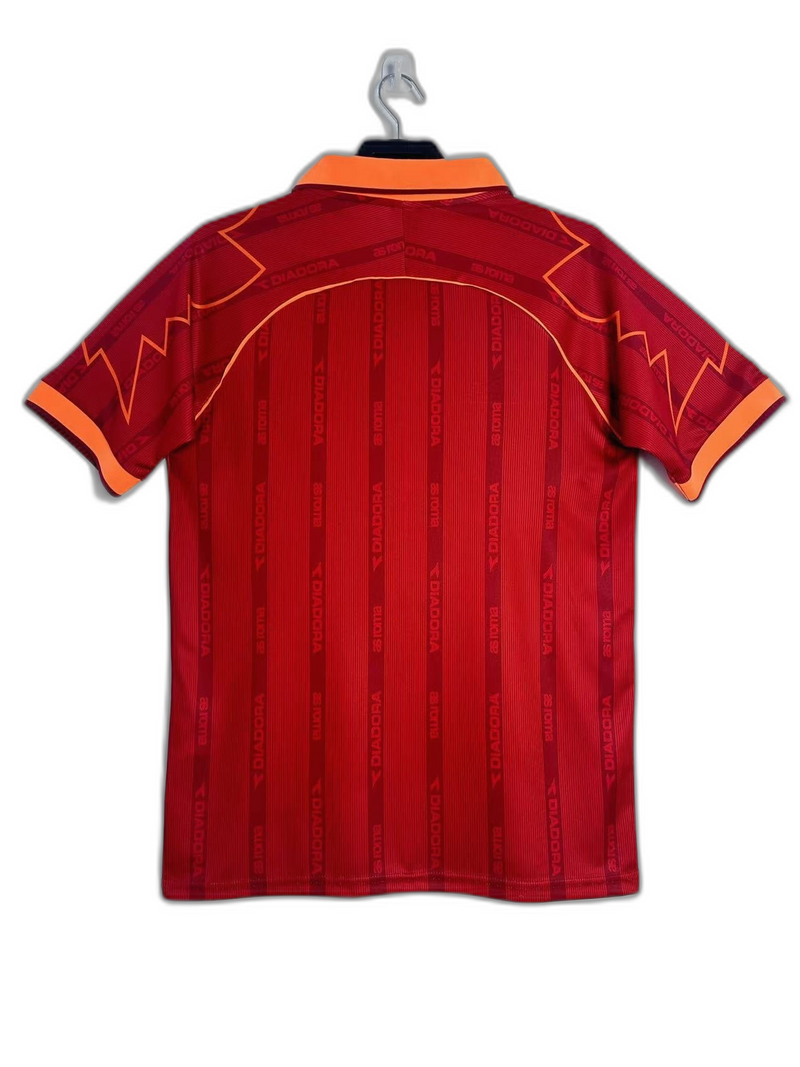 Camisola AS Roma 99/00 I Home - Versão Retrô