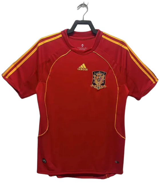 Camisola Espanha 2008 I Home - Versão Retrô