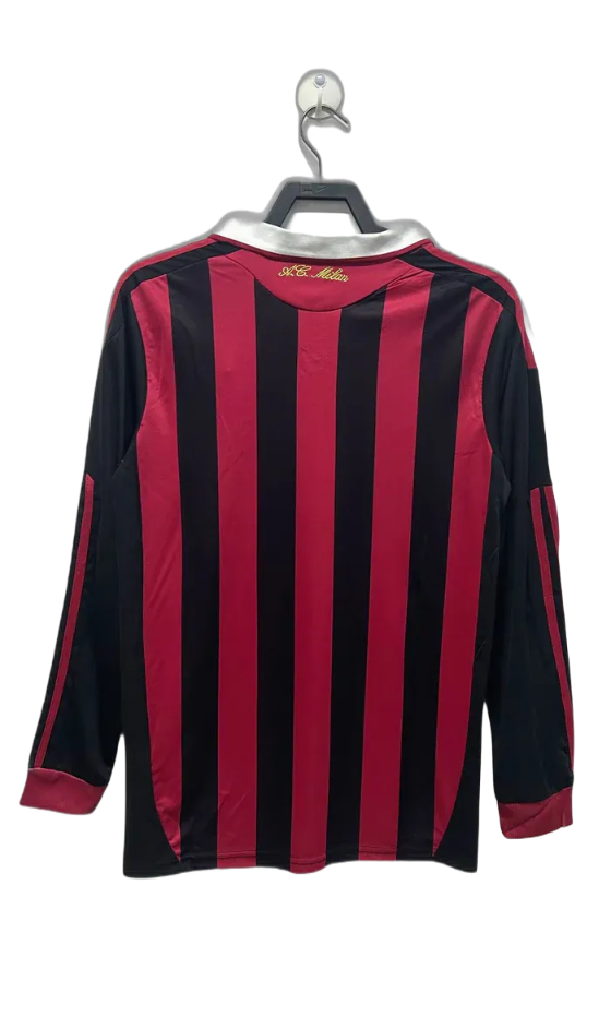 Camisola AC Milan 09/10 I Home - Versão Retrô Manga Longa