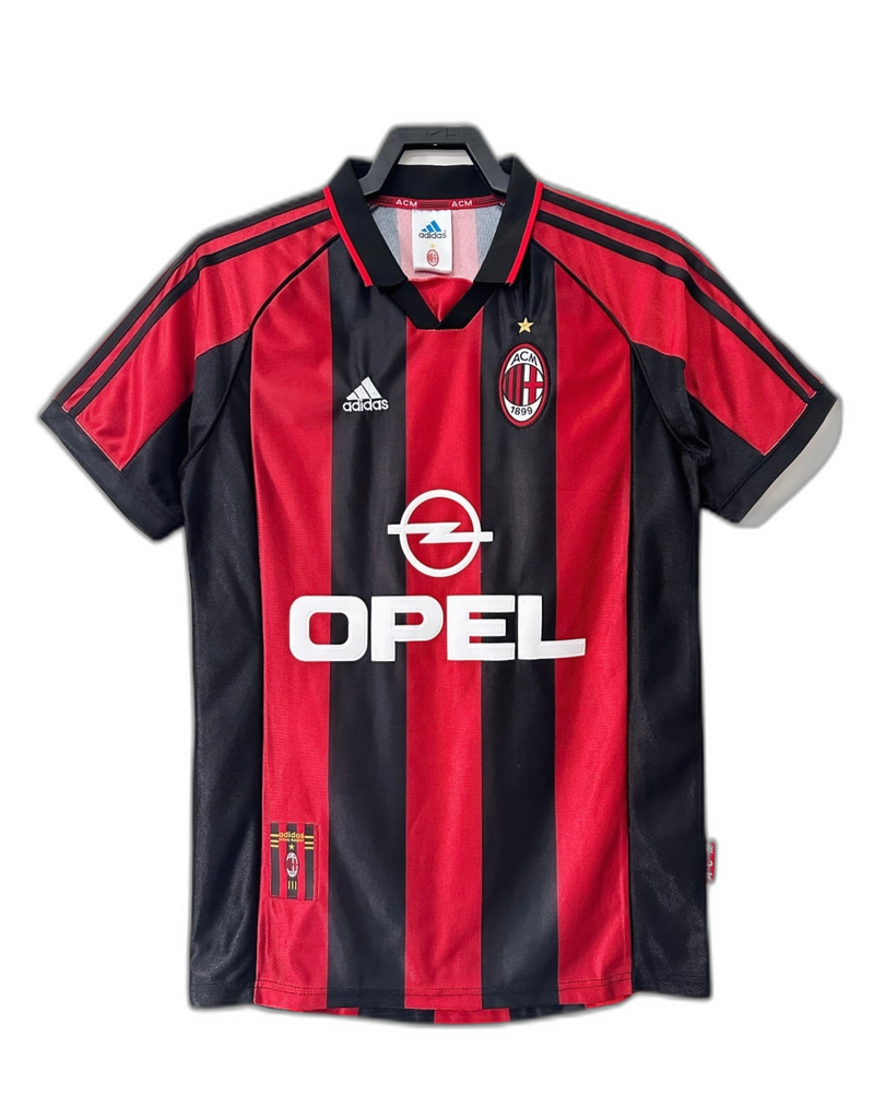 Camisola AC Milan 98/99 I Home - Versão Retrô