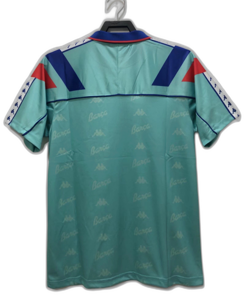 Camisola Barcelona 92/95 Light Blue - Versão Retrô
