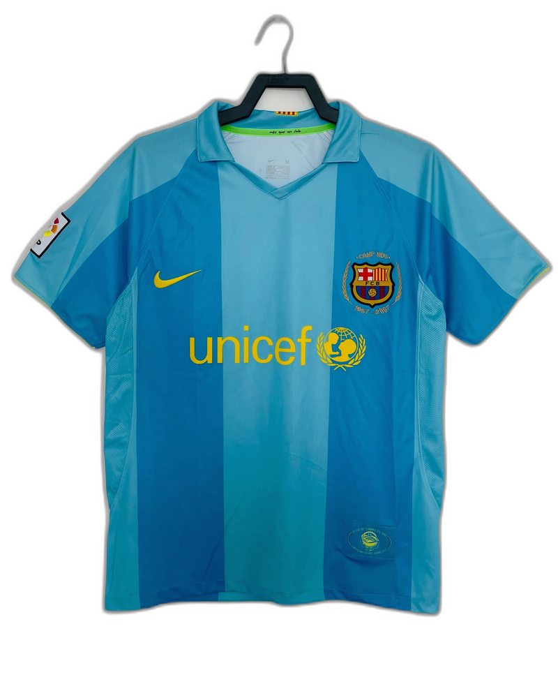 Camisola Barcelona 07/08 II Away - Versão Retrô