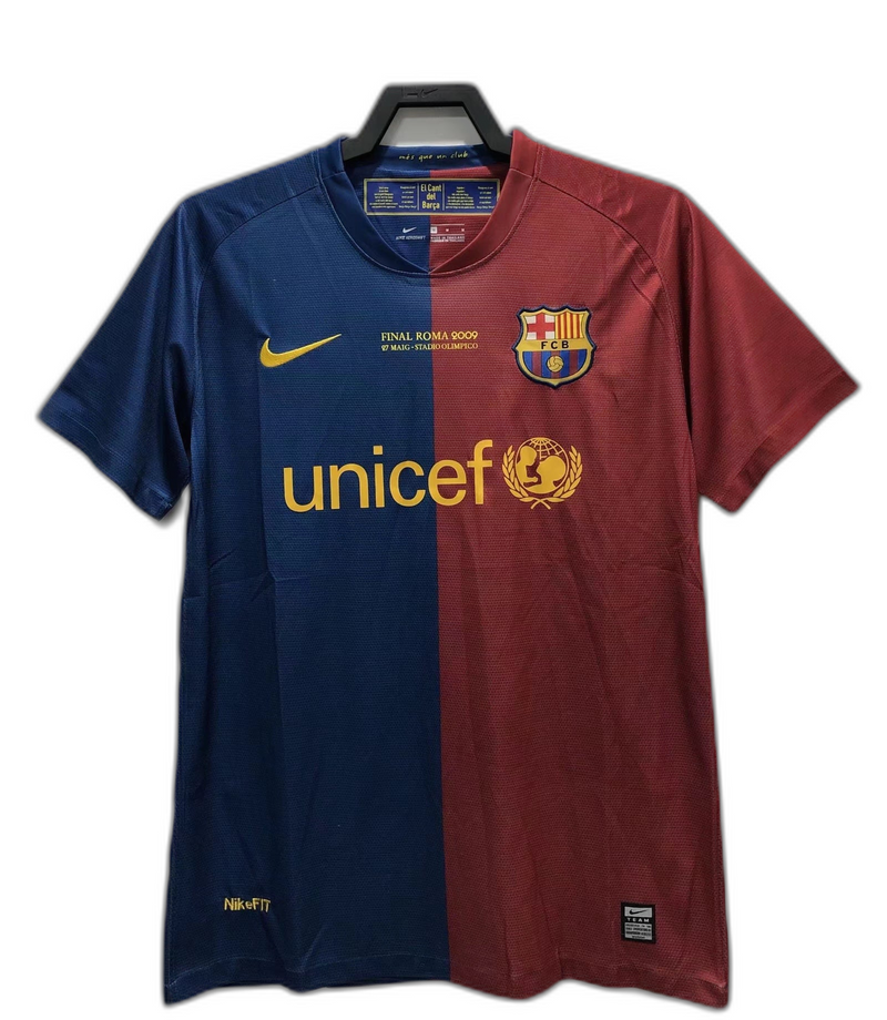 Camisola Barcelona 08/09 I Home - Versão Retrô