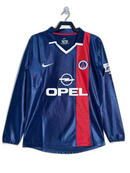 Camisola Paris Saint-Germain (PSG) 01/02 I Home - Versão Retrô