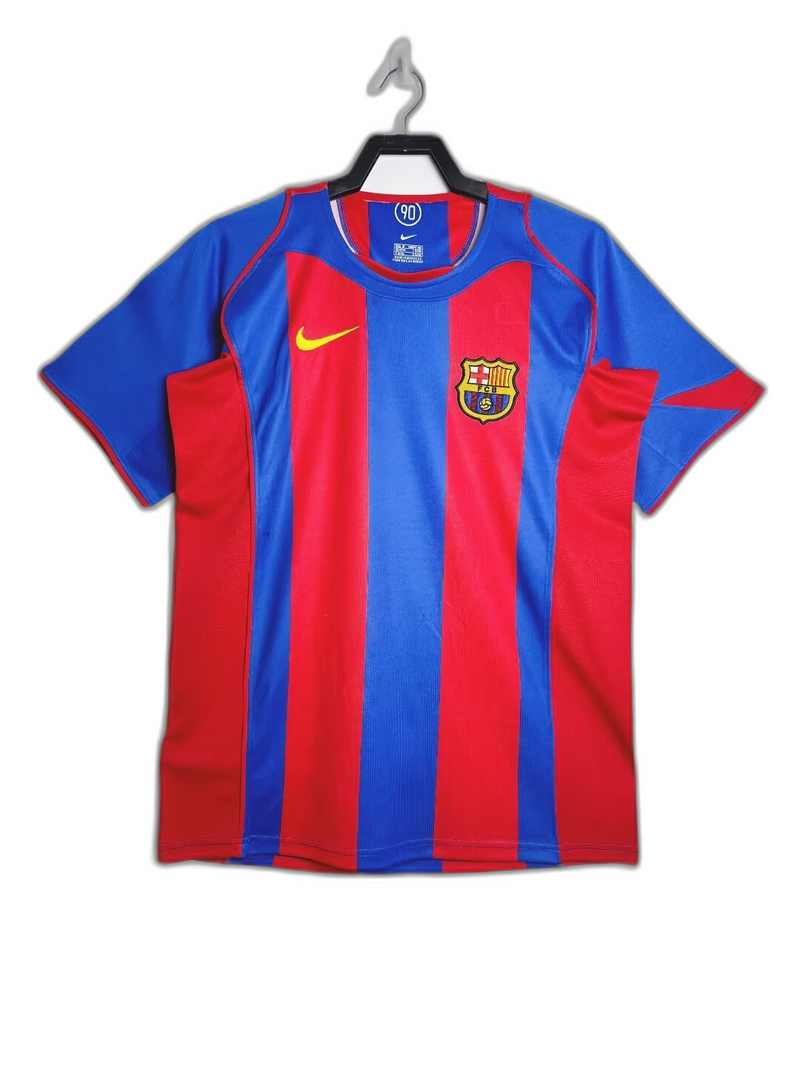 Camisola Barcelona 04/05 I Home - Versão Retrô