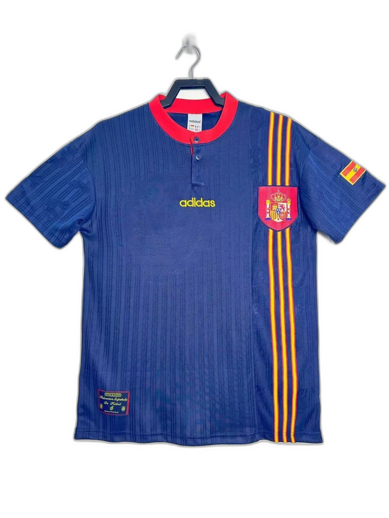 Camisola Espanha 1996 III Third - Versão Retrô