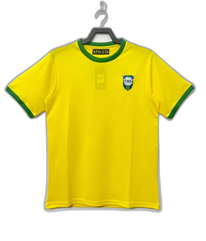 Camisola Brasil 1970 I Home - Versão Retrô