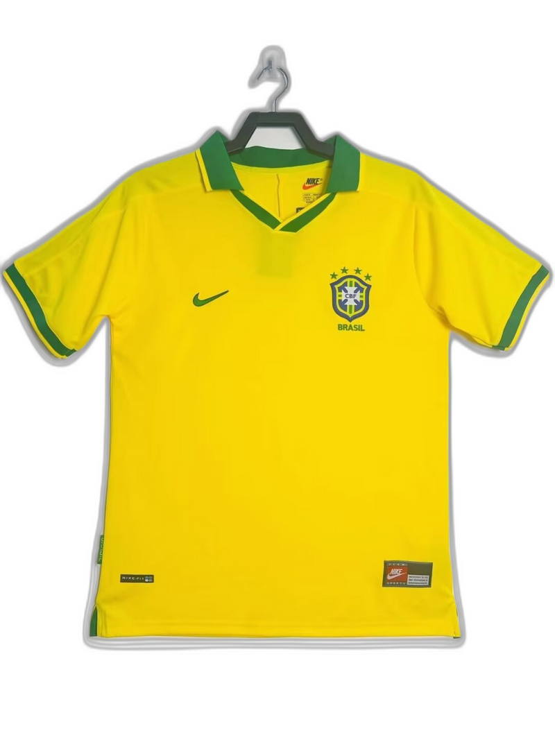 Camisola Brasil 1997 I Home - Versão Retrô