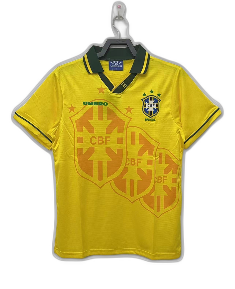 Camisola Brasil 1994 I Home - Versão Retrô