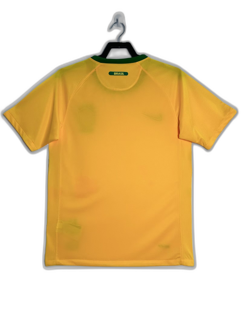 Camisola Brasil 2010 I Home - Versão Retrô