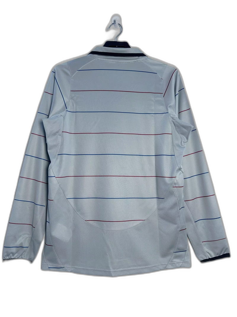 Camisola Barcelona 03/04 II Away - Versão Retrô Manga Longa