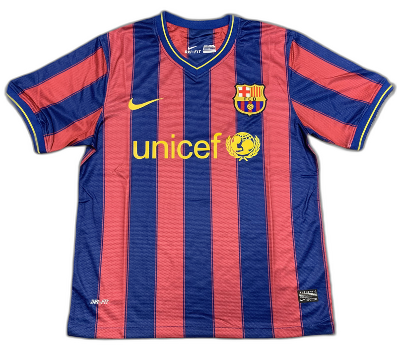 Camisola Barcelona 09/10 I Home - Versão Retrô