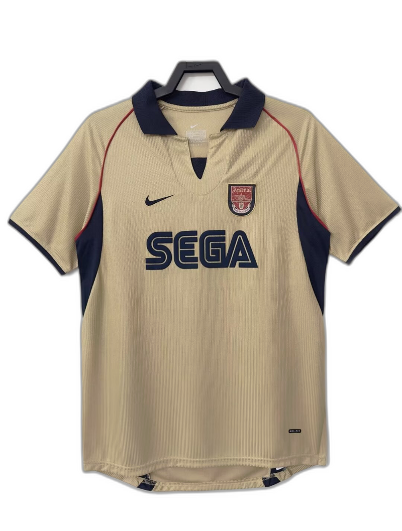 Camisola Arsenal 01/02 II Away - Versão Retrô