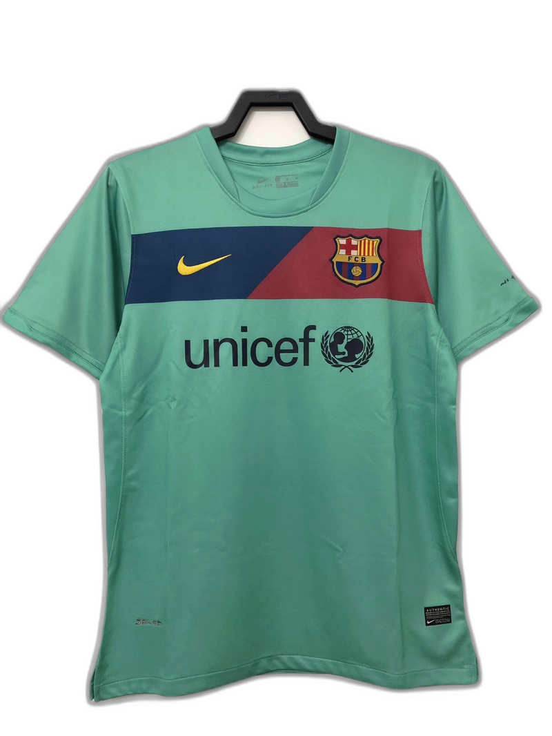 Camisola Barcelona 11/10 II Away - Versão Retrô