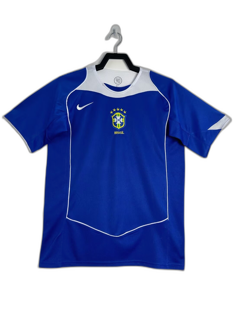 Camisola Brasil 2004 II Away - Versão Retrô