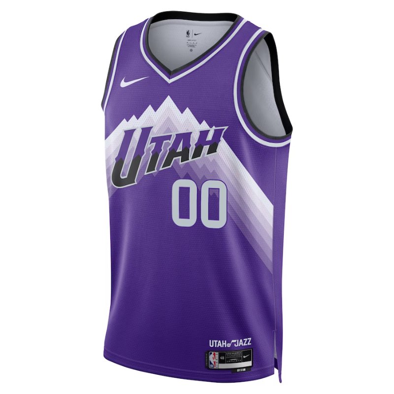 Camisola NBA Utah Jazz - 23/24 - Roxo - Edição Cidade